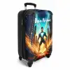 City superhero NBS - Handbagage koffer - Kinderen Unisex middel -productfoto_3d