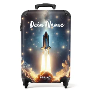 Koffer mit Name - Blitzschnelle Rakete