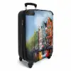 Olieverf - Architectuur - Amsterdam - Stad NBS - Handbagage koffer - Unisex middel -productfoto_3d