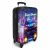 Neon nightcar NBS - Handbagage koffer - Kinderen Unisex middel -productfoto_3d
