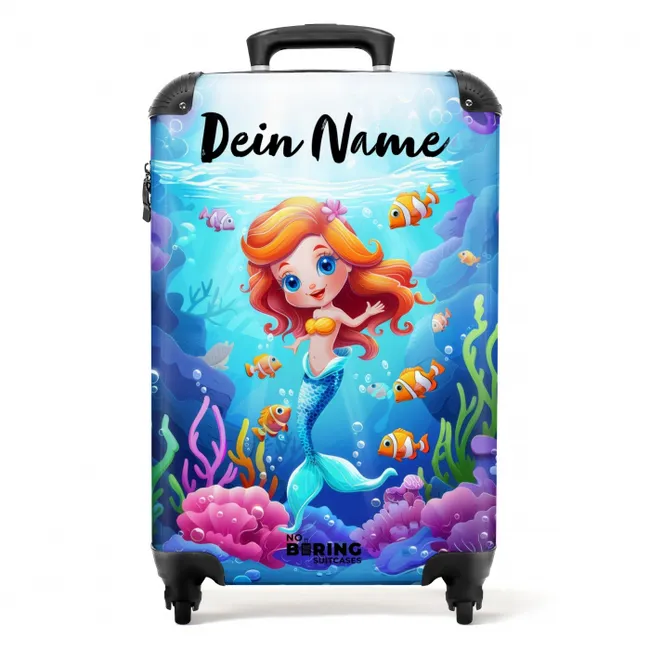 Koffer mit Name – Olivia unter Wasser