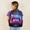 Game - Controller - Neon Rugzak - Zwart middel -sfeer5