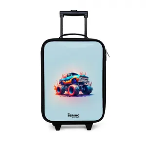 Kinderkoffer - Schwarz - Fierce Wheels