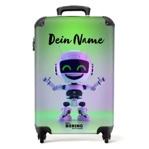 Koffer mit Name - Neon Nicky