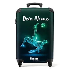 Koffer mit Name - Glühender Volltreffer