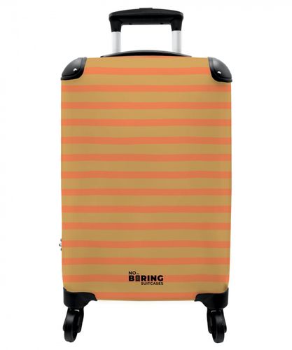 Streifendesign orange