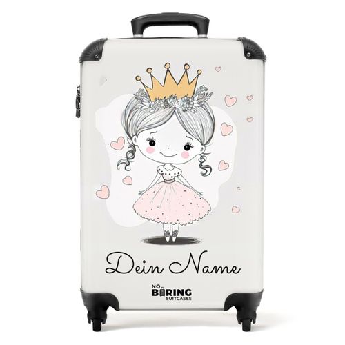 Kronprinzessin mit rosa Herzen
