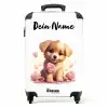 Popke puppy NBS - Handbagage koffer - Kinderen Unisex middel -productfoto_recht