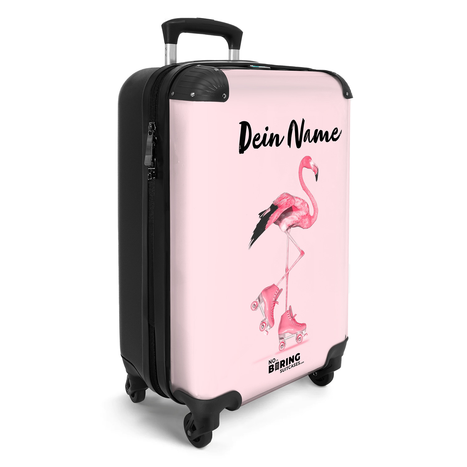 Rosafarbener Rollerflamingo
