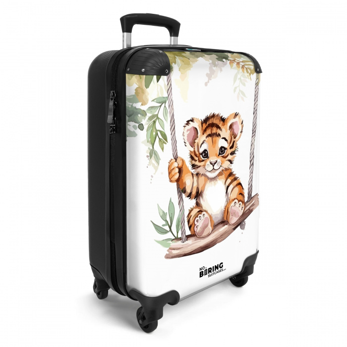 Timo tijger NBS - Handbagage koffer - Unisex middel -productfoto_3d
