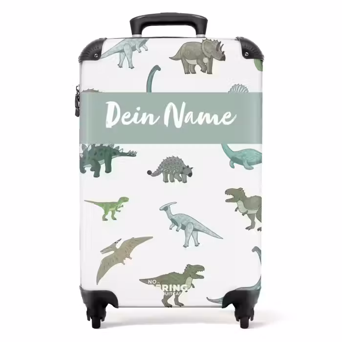 Koffer mit Name - Dino-Dynastie