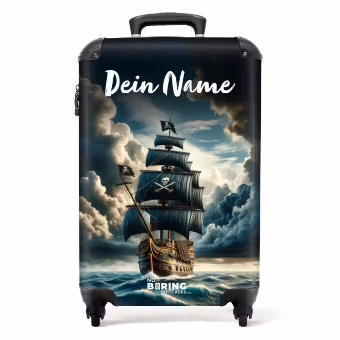 Koffer mit Name - Dunkler Diamant