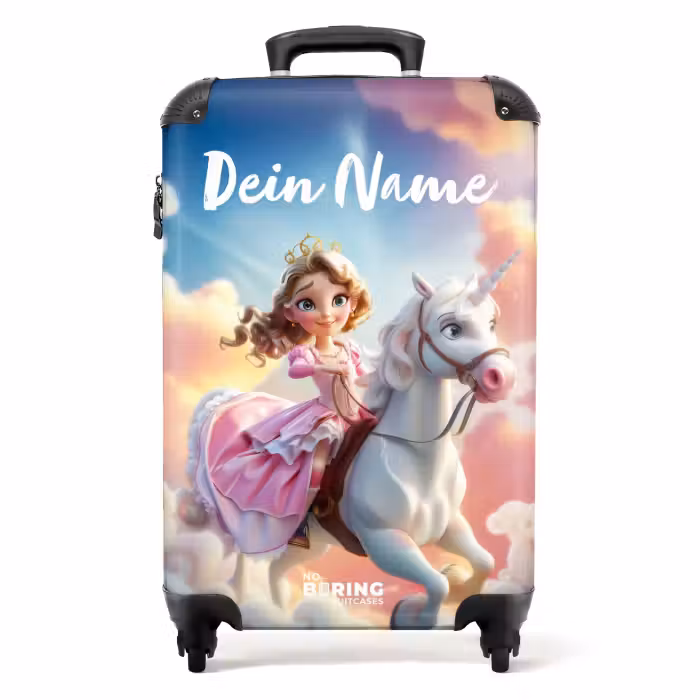 Koffer mit Name - Lana Luftprinzessin