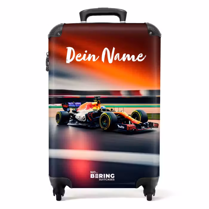 Koffer mit Name - Rasende F1