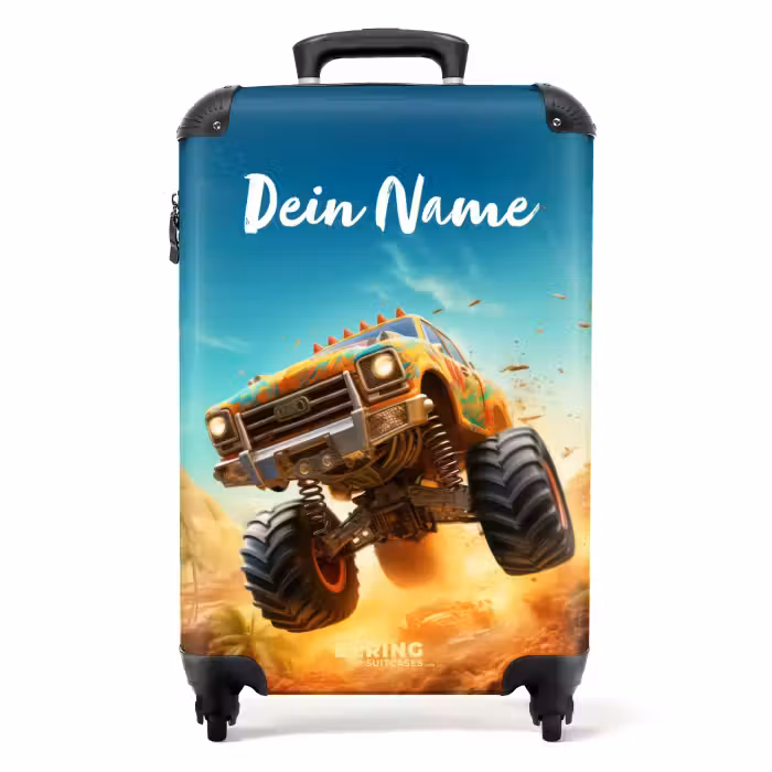Koffer mit Name - Sand Läufer