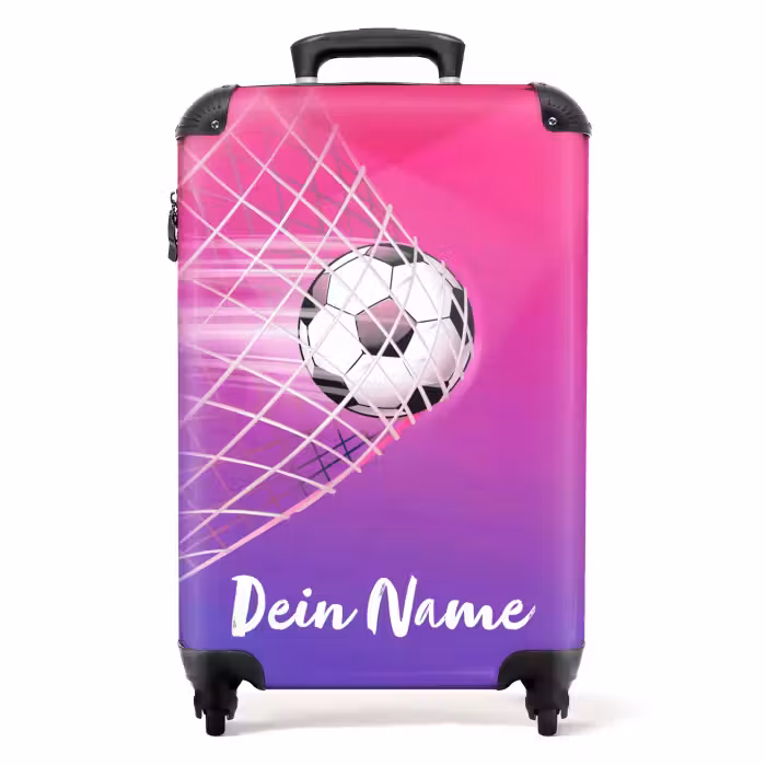 Koffer mit Name - Tausendsassa rosa