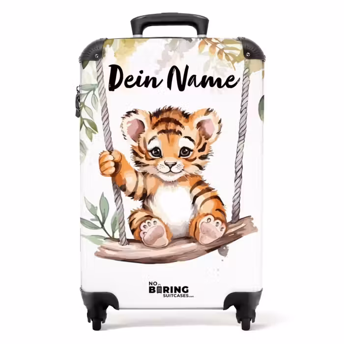 Koffer mit Name - Timo-Tiger