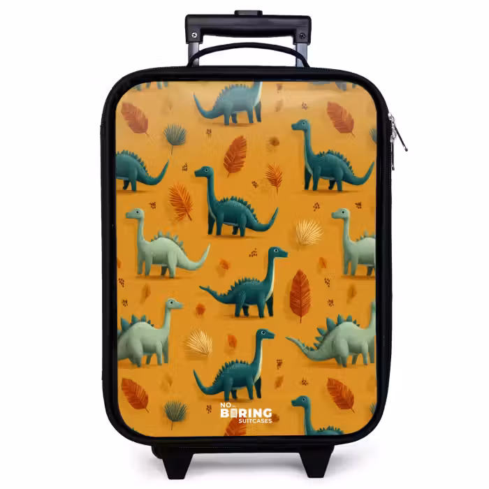 Kinderkoffer - Dino - Tiere - Muster