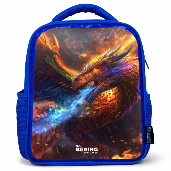 Kinderrucksack - Blau - Chroma-Krieger