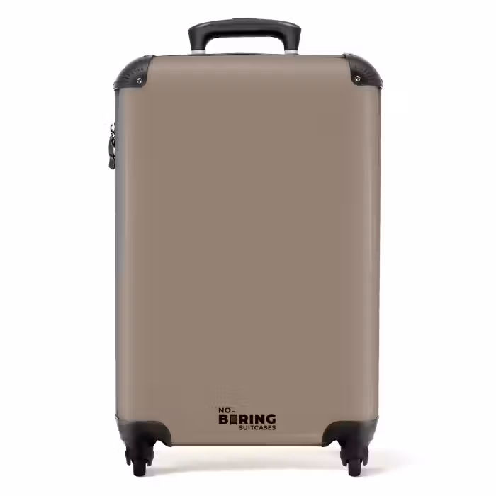 Koffer - Erdiger Taupe-Ton