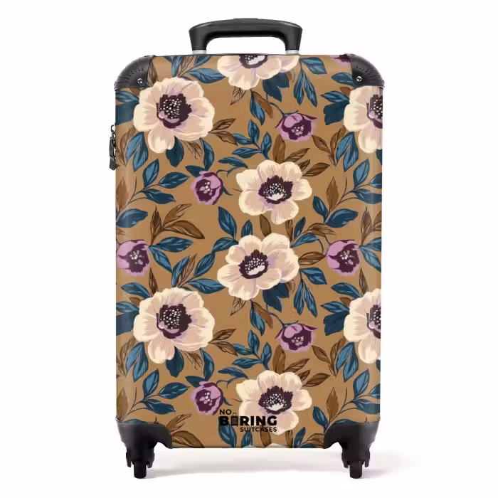 Koffer - Floral - Stilleben - Farbenfroh