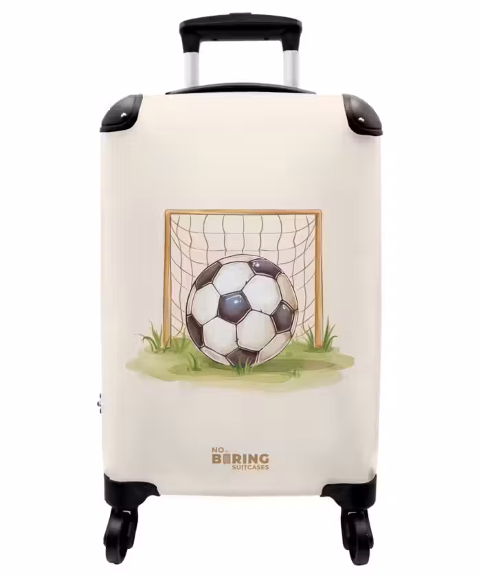 Koffer - Fußball im Tor
