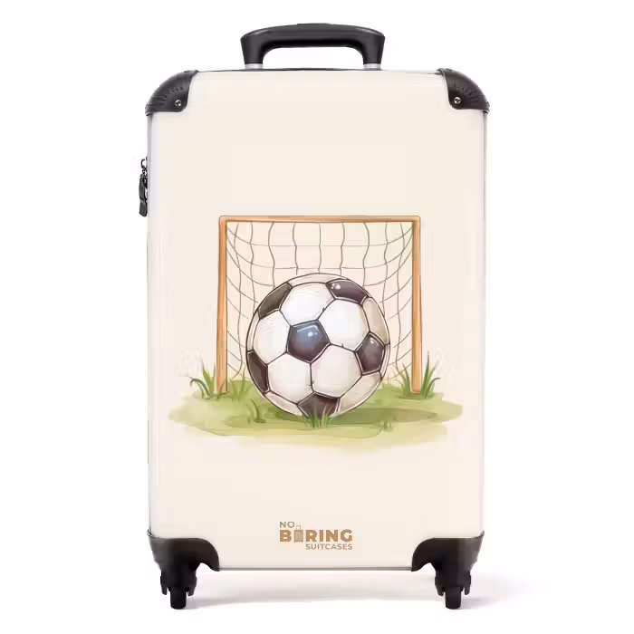 Koffer - Fußball im Tor