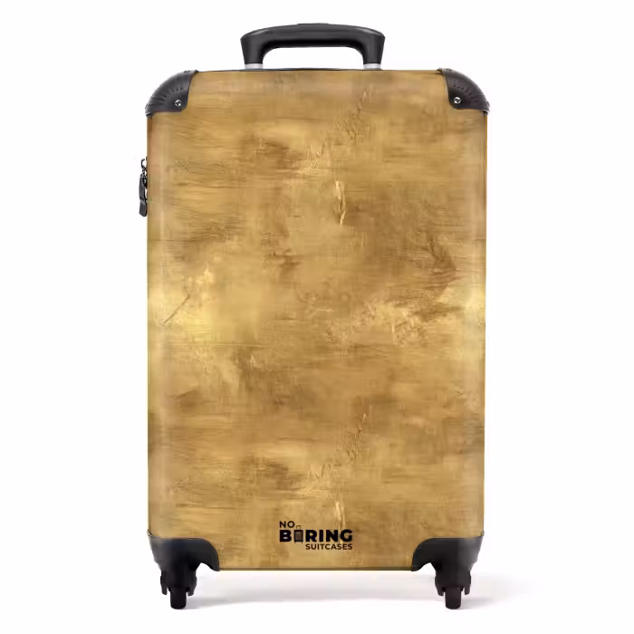 Koffer - Industriell - Textur - Gold