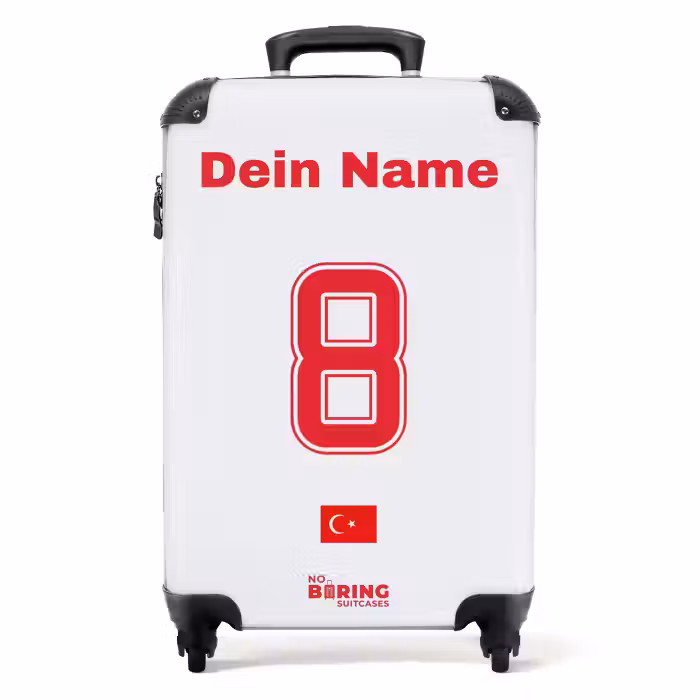 Koffer mit Name - Auswärtstrikot der Türkei