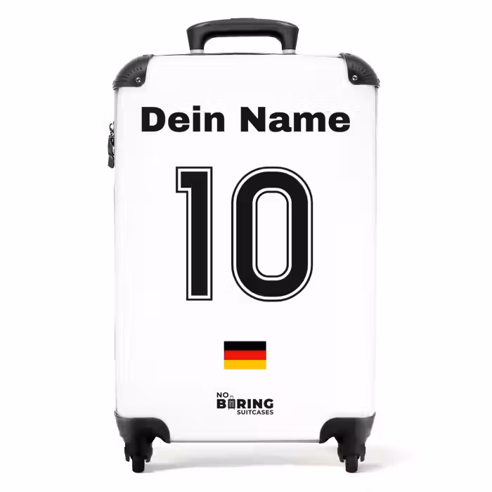 Koffer mit Name - Deutschland-Heimtrikot