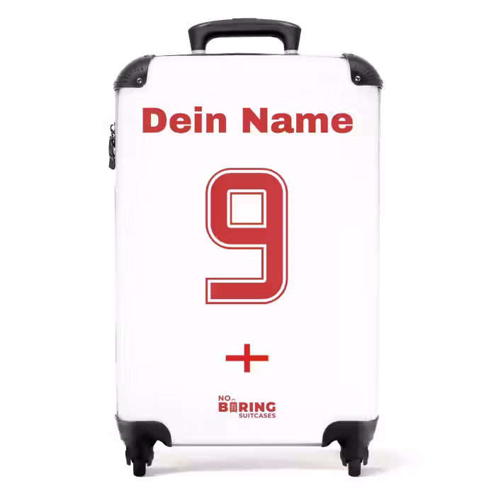 Koffer mit Name - England-Heimtrikot
