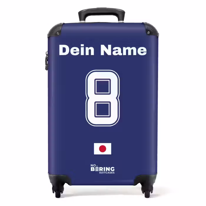 Koffer mit Name - Japan-Heimtrikot