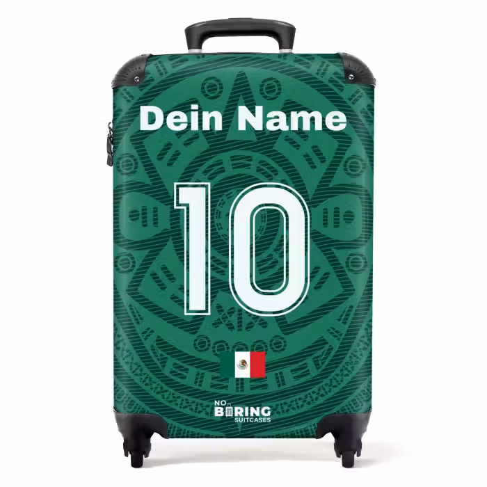 Koffer mit Name - Mexiko-Heimtrikot