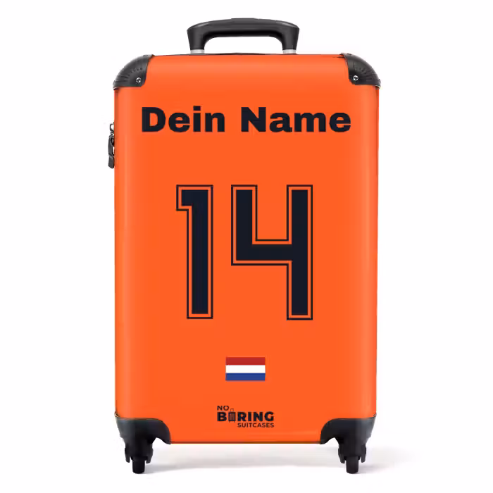 Koffer mit Name - Niederlande-Heimtrikot
