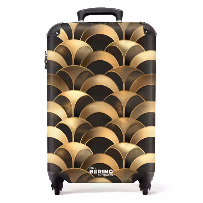 Koffer - Skalen - Textur - Gold