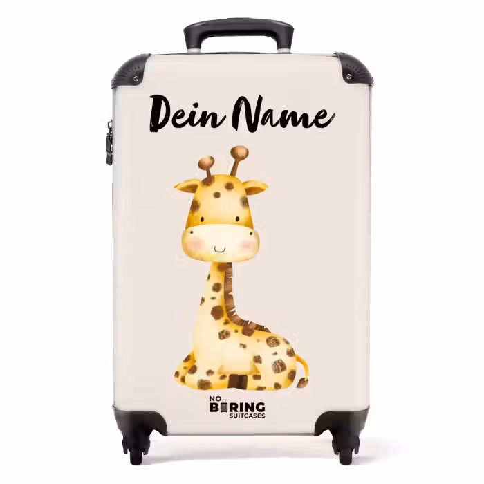 Koffer mit Name - Gigi Giraffe