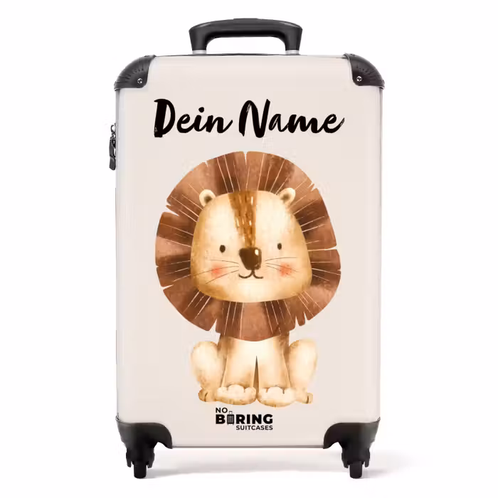 Koffer mit Name - Lamar Löwe