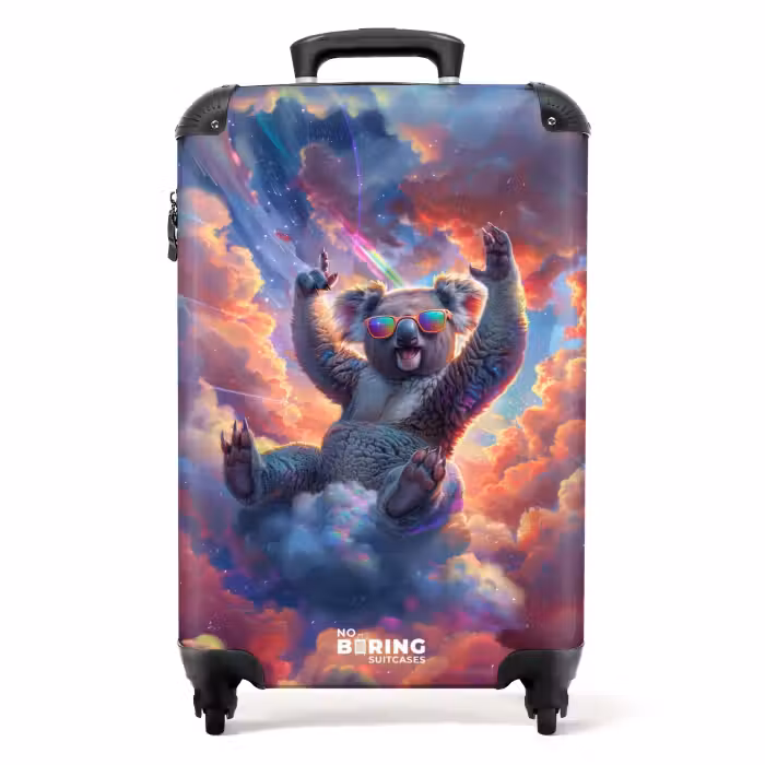 Koffer - Surfender Koala