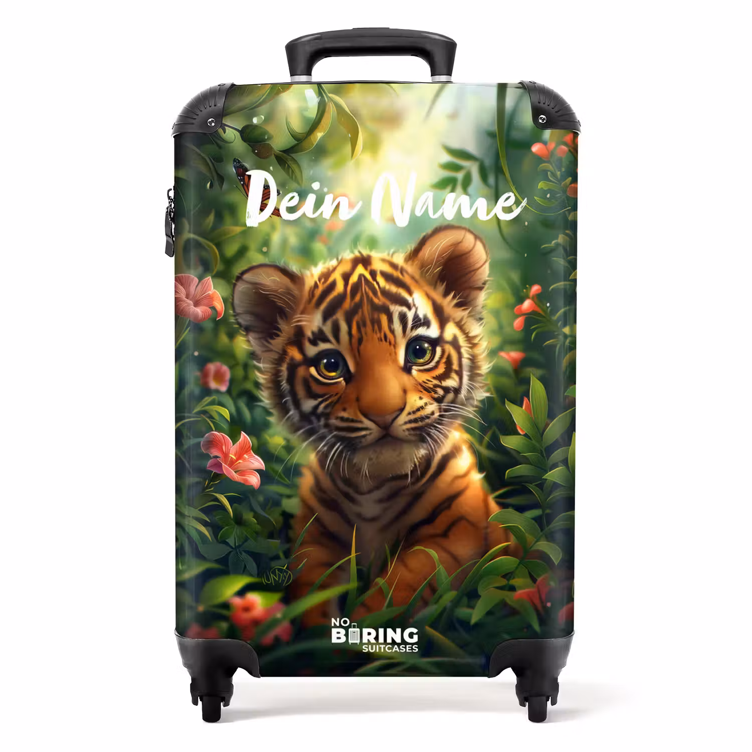 Koffer mit Name - Tommy Tiger