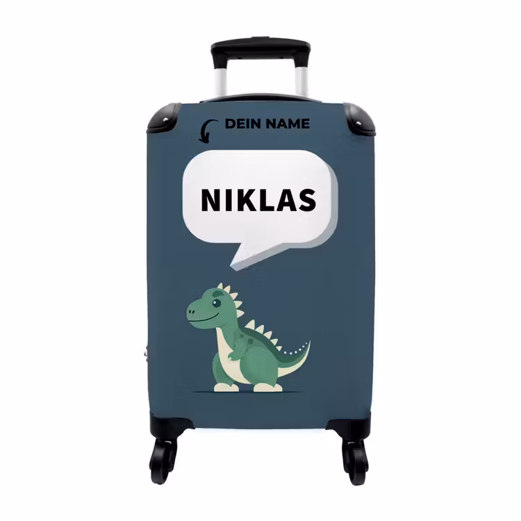 Koffer mit Name - Dino — 1