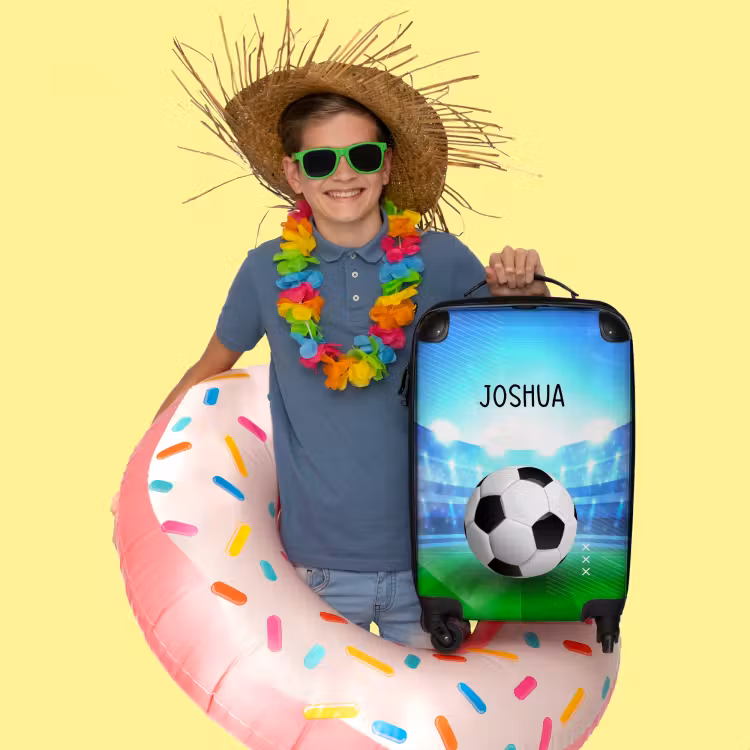 Koffer mit Name - Fußball im Stadion — 2