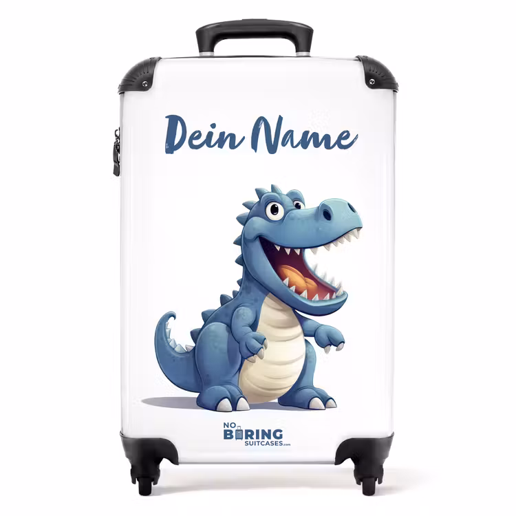Koffer mit Name - Blaues Schreimonster — 3