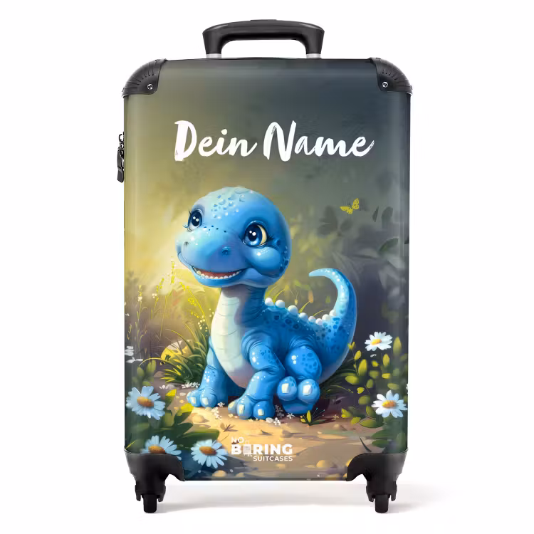 Koffer mit Name - Branco brontosaurus — 1