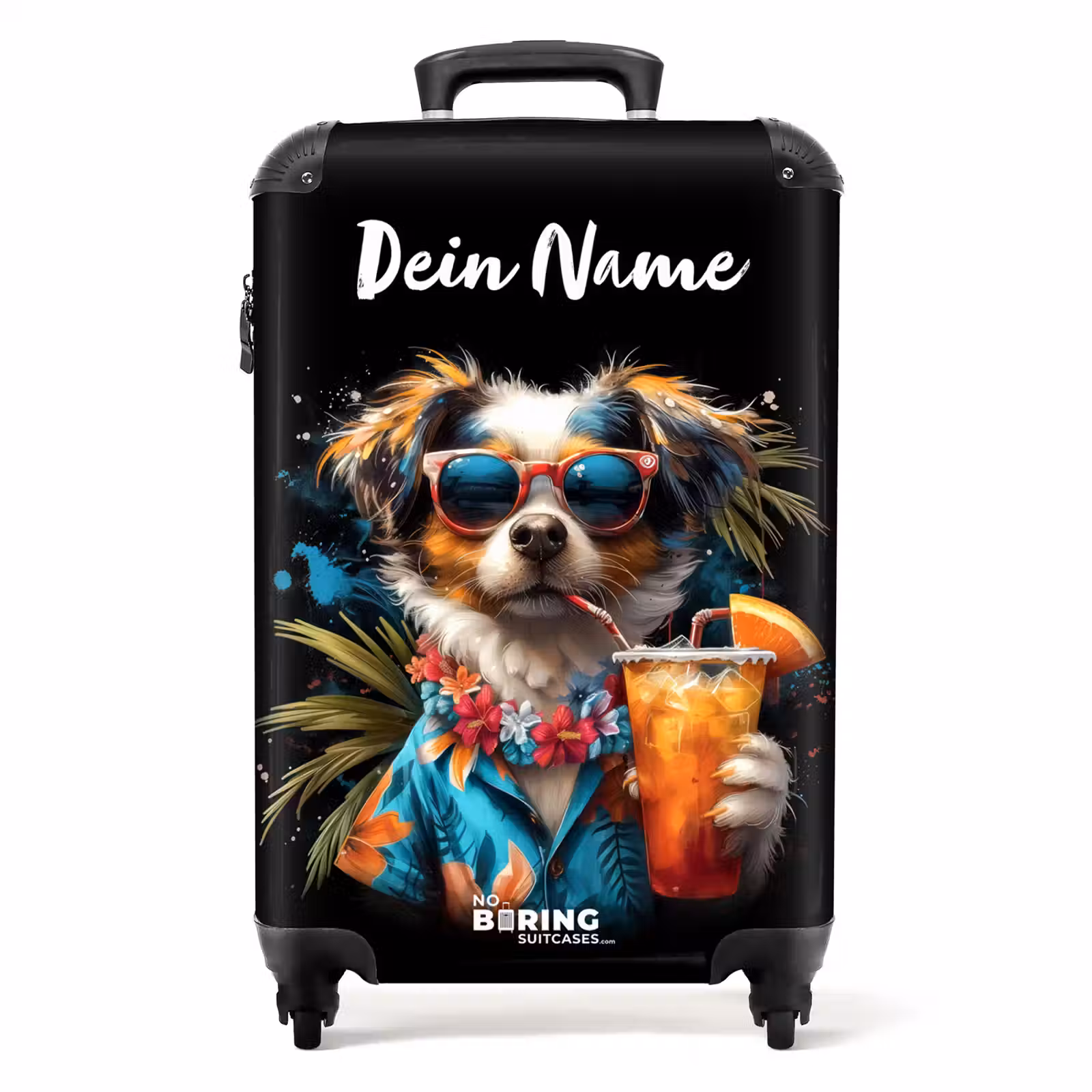 Koffer mit Name - Hula-Hund — 1