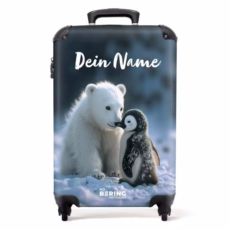 Koffer mit Name - Frostige Freunde — 1