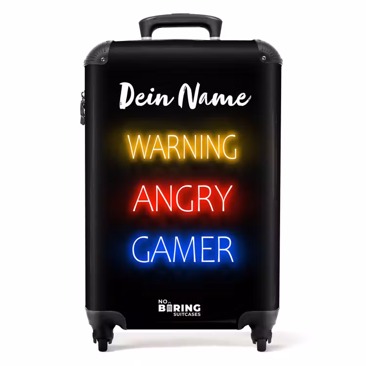 Koffer mit Name - Angry gamer — 1