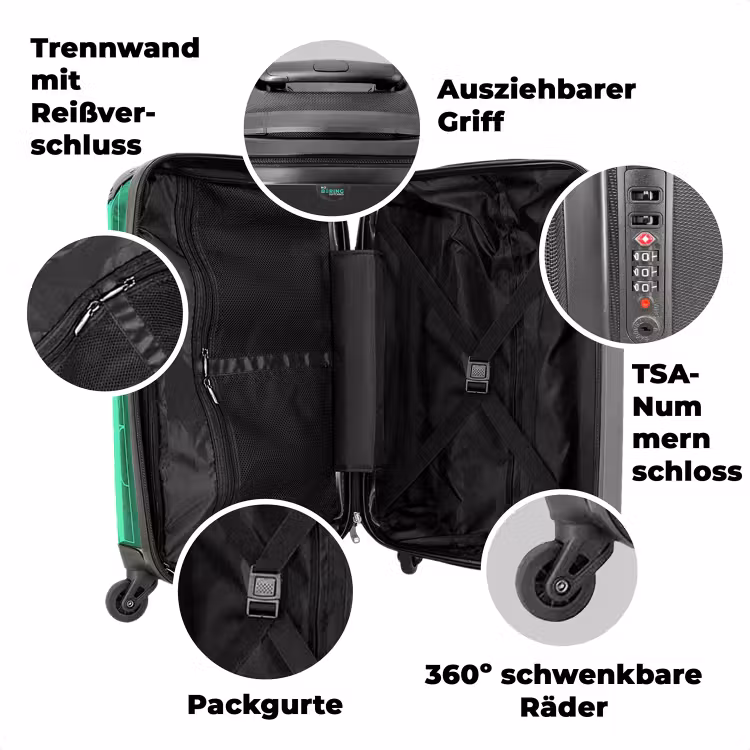 Koffer mit Name - Flamingohorn — 7