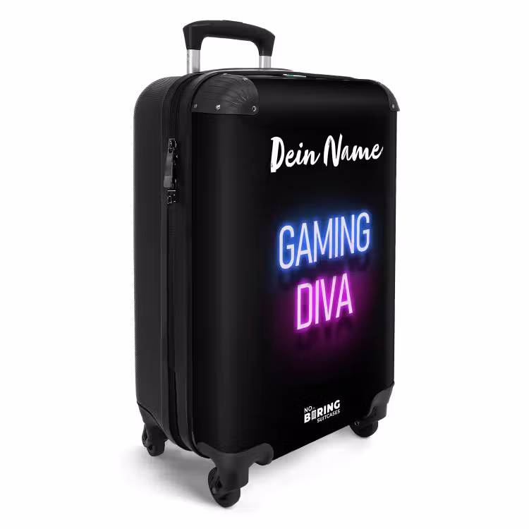 Koffer mit Name - Gaming diva — 2