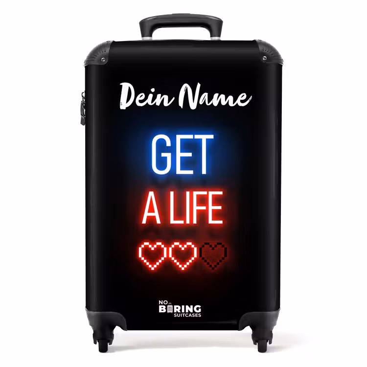 Koffer mit Name - Get a life — 1