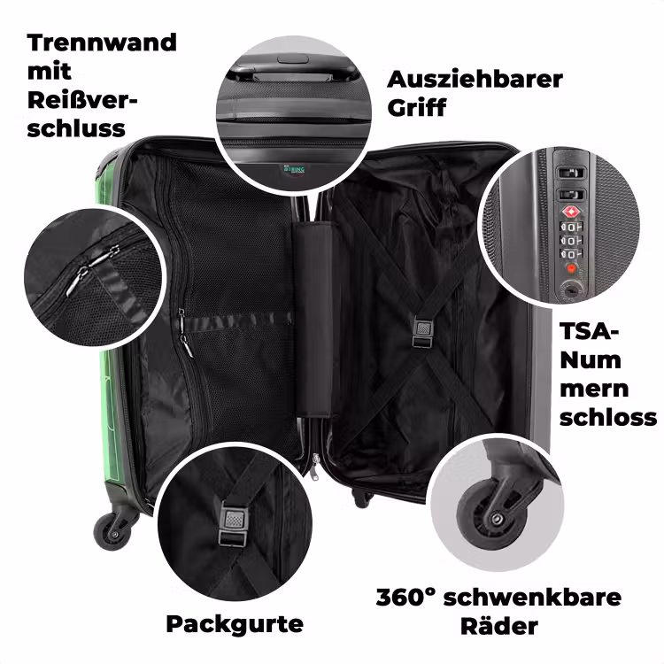 Koffer mit Name - Kakadu-Horn — 7